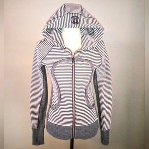 Navy & Gray Lululemon Scuba Hoodie